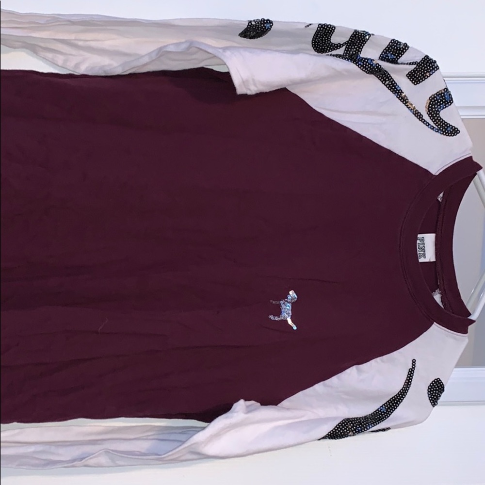 PINK Long-sleeve shirt